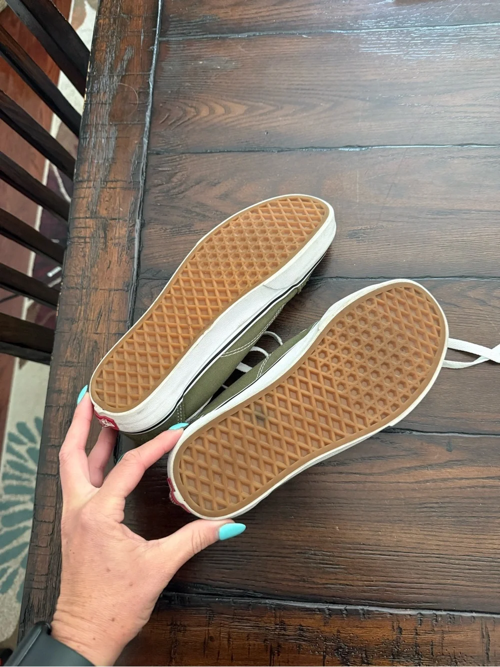Vans Old Skool Olive Green Low-Top Sneakers